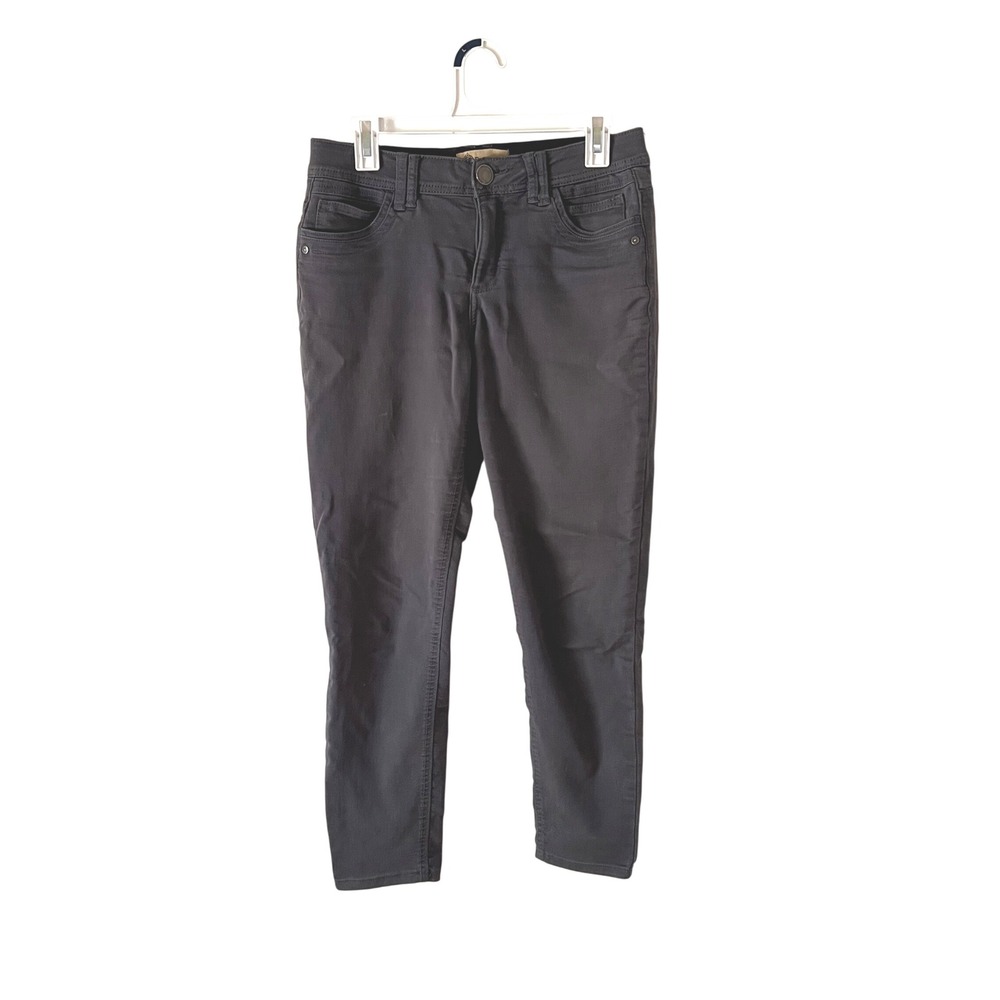 Democracy Ab-solution Pants Gray Ankle Length Size 6 Trousers Business Casual